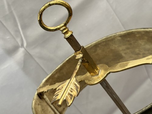 Antiquités - Paire de lampes bouillotte d'époque Louis XVI