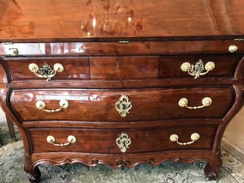 Mobilier Bureau et Secrétaire - Bureau scriban Bordelais en acajou