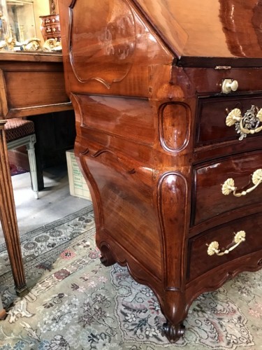 Bureau scriban Bordelais en acajou - Jullion Antiquités