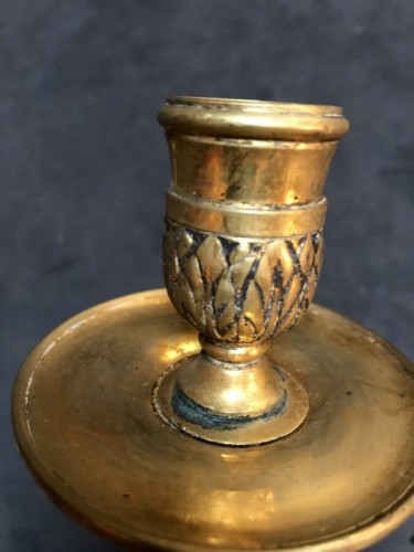 XVIIIe siècle - Paire d'appliques régence en bronze doré