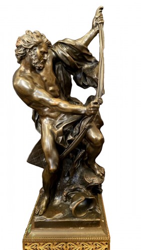 Grande sculpture en bronze par Raingo frères