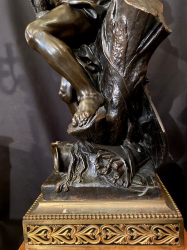 Sculpture Sculpture en Bronze - Grande sculpture en bronze par Raingo frères