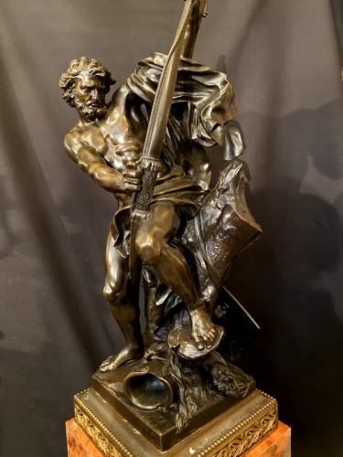Grande sculpture en bronze par Raingo frères - Jullion Antiquités