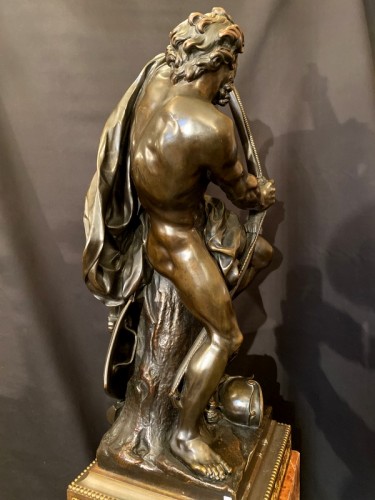 Antiquités - Grande sculpture en bronze par Raingo frères