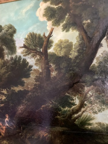 Louis XIV - Les bacchanales - Peinture Flamande attribuée à l'artiste Gérard de Lairesse (1640-1711)
