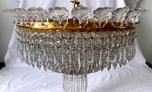 Luminaires Lustre - Baccarat - Lustre couronne en cristal