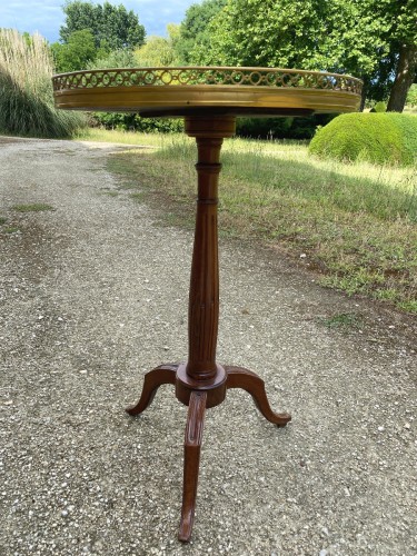 Mobilier Table & Guéridon - Guéridon Tripode Louis XVI en acajou