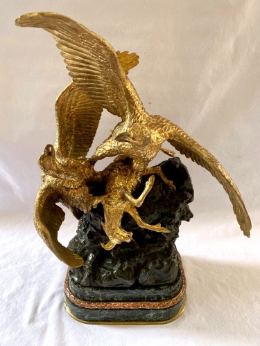 Bronze animalier - Christophe Fratin (1801-1864) - Sculpture Style Napoléon III