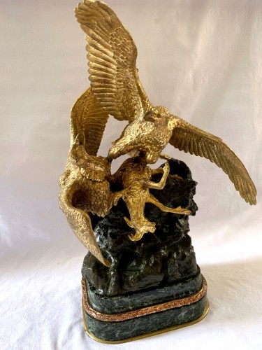 Sculpture Sculpture en Bronze - Bronze animalier - Christophe Fratin (1801-1864)