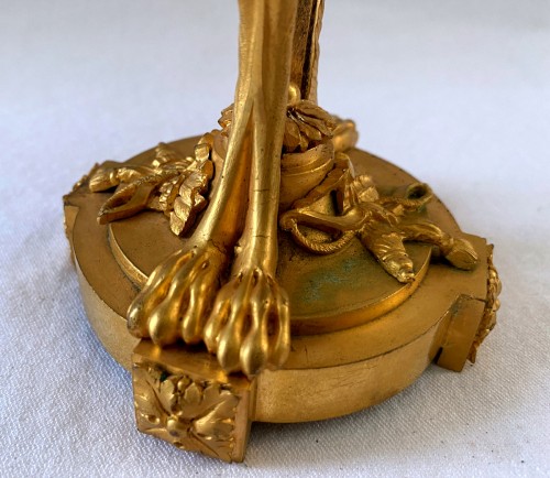 Antiquités - Vase en améthyste et bronze doré attribué à Matthew Boulton