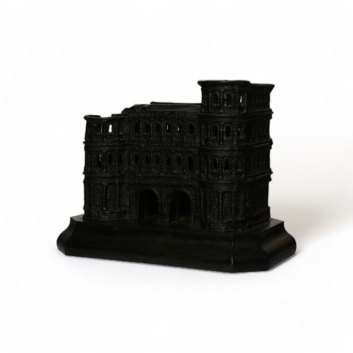 Souvenir of Grand Tour, cast iron model of the Porta Nigra from Trier - Decorative Objects Style 