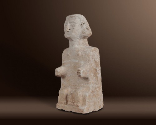 Ancient Deity -  Southern Arabia 2nd - 1st millennium BC - Ancient Art Style 