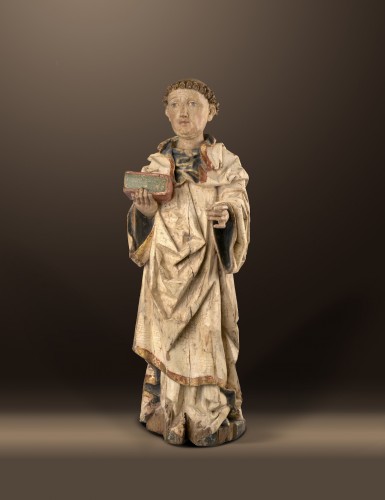 Saint Léonard - Tyrol du Sud/Brixen vers 1480 - Sculpture Style 