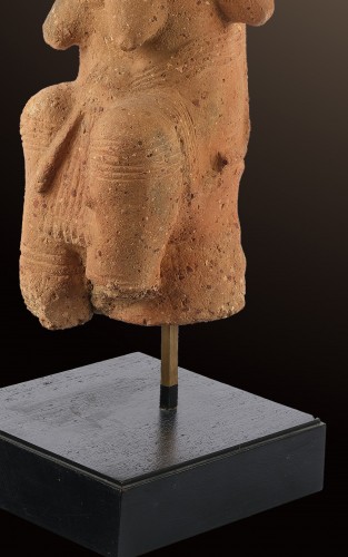 Sculpture  - Sitting fiure, Nok Culture 500 B.C. - 200 A.D
