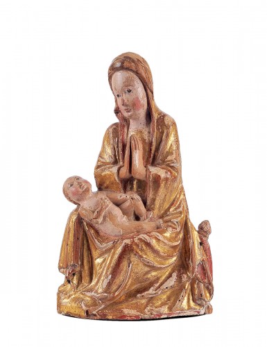 Sitting Madonna circa 1420