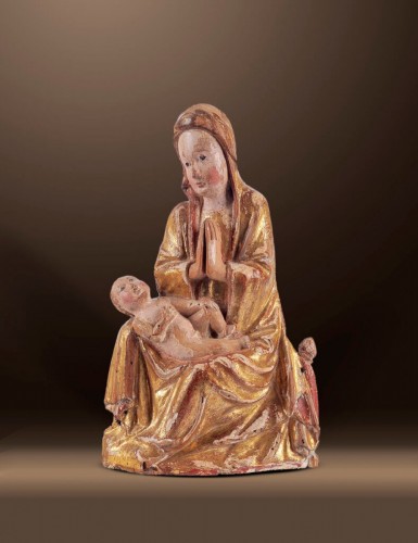 XIe au XVe siècle - Madone assise vers 1420