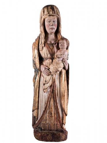 Madonna, Lake Constance area  Around 1300 