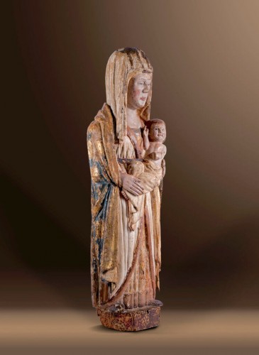 Madonna, Lake Constance area  Around 1300  - 