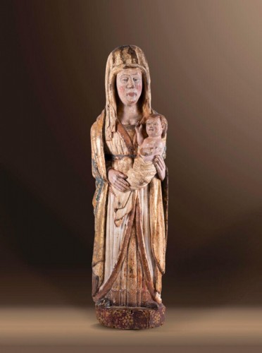 Madonna, Lake Constance area  Around 1300  - 