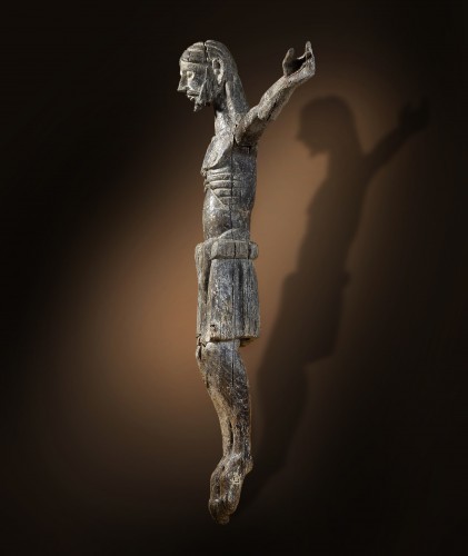 Sculpture Sculpture en Bois - Corpus Christi Roman de grande dimenssion, Sud-est de la France  vers 1150-70 