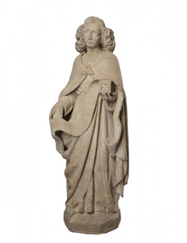 Standing angel, Flander Around 1450/60
