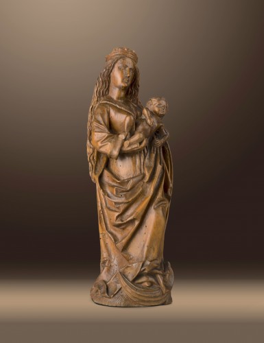 Sculpture Sculpture en Bois - Madonne en Bois de tilleul vers 1510/15