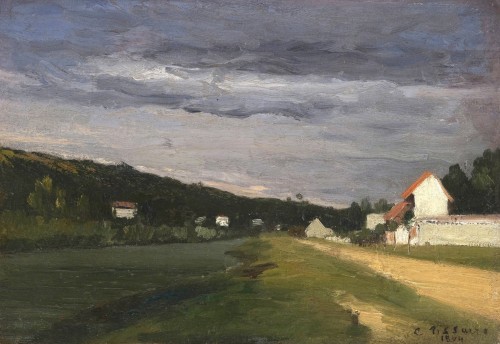 Camille Pissarro (1830-1903) - Paysage à la Varenne-Saint-Hil