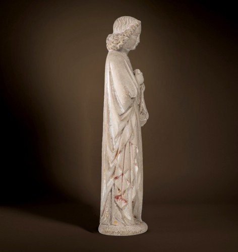 Youth with censer - Sculpture Style Middle age