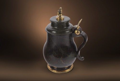 Pot à thé en Serpentine - Argenterie et Arts de la table Style 