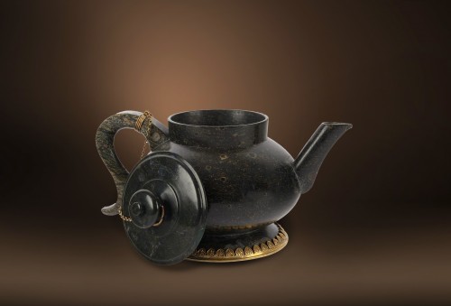 Théière en serpentine - Argenterie et Arts de la table Style 