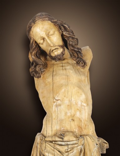 Christ monumental - Sculpture Style Moyen Âge