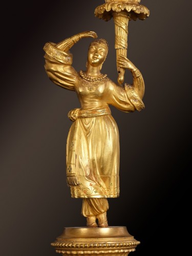 XIXe siècle - Paire de candélabres