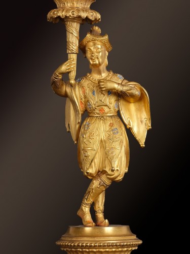 Paire de candélabres - 