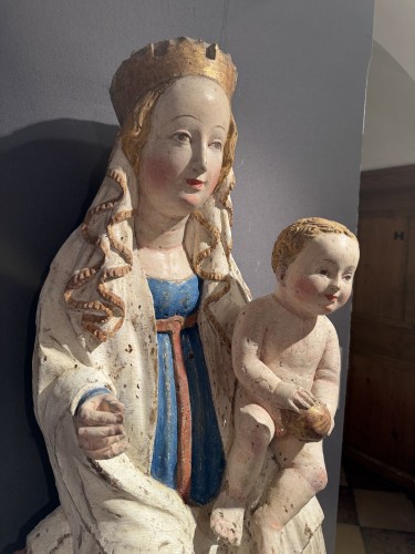 Enthroned Madonna circa 1410 - 