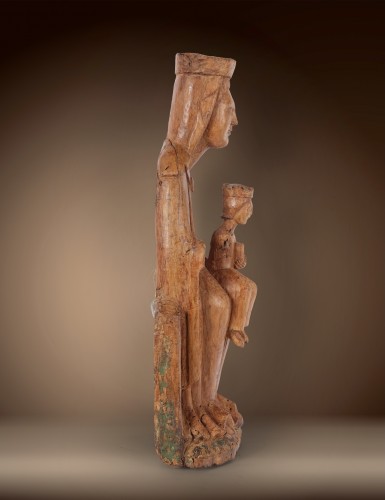 La Vierge trônante – Sedes Sapientiae, Seconde moitié du XIIe siècle - Kolhammer & Mahringer Fine Arts