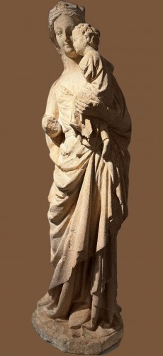 Moyen Âge - Modanna du Musée, Ile de France Vers 1260/70