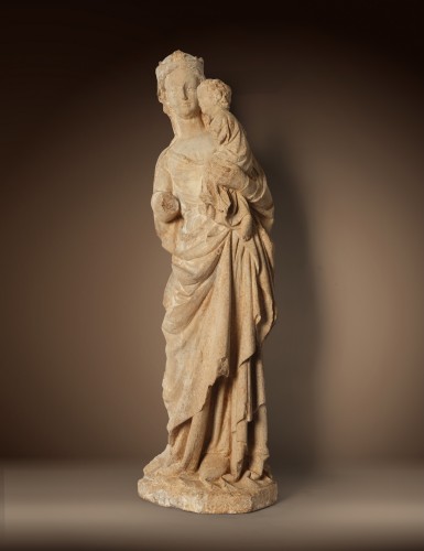 Antiquités - Modanna du Musée, Ile de France Vers 1260/70