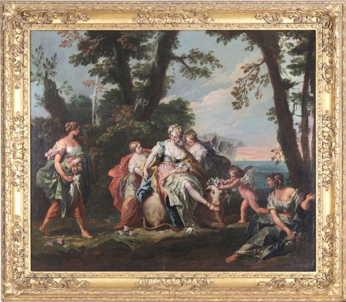 Tableaux et dessins  - Europe et le Taureau, Gaspare Diziani (1689–1767)