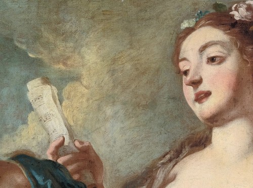 Antiquités - Two Muses, attribué à Jean François de Troy (1679–1752)