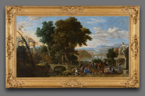 Gaspar de Witte (1624-1681) - Tableaux et dessins Style Louis XIV