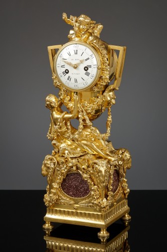 Horology  - French Louis XVI Mantel Clock