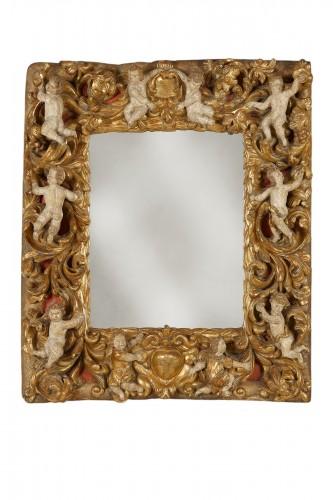 Southern German Baroque mirror
