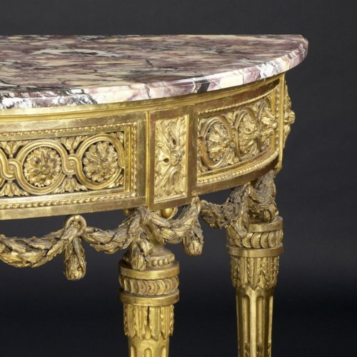 Console à quatre pieds, Italie du nord - Kollenburg Antiquairs