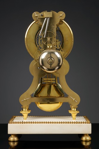 Pendule Squelette de Robert Robin horloger du Roi Louis XVI - Horlogerie Style Louis XVI