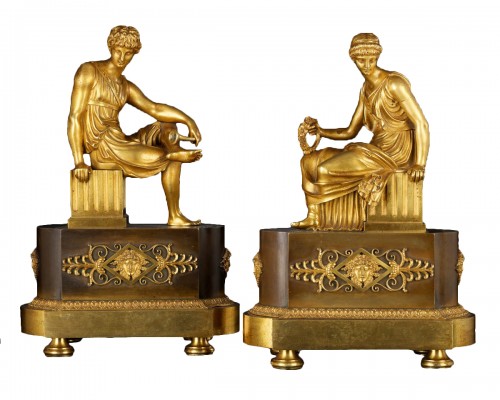 Pair of French Empire Sculptures