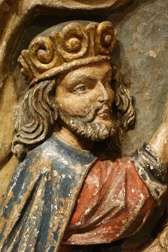 Renaissance - "Le Couronnement de la Vierge", Espagne vers 1500