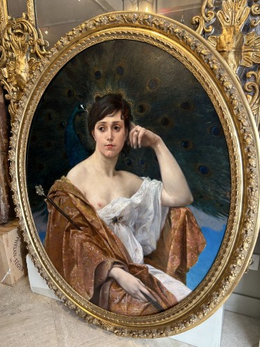 Art nouveau - The goddess Hera, 1890 - Henri Louis Marius Pinta (1856 -1944 )