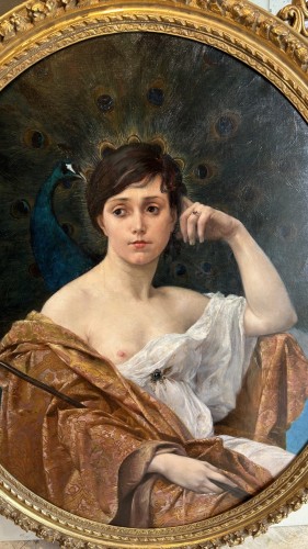 Antiquités - La déesse Héra, 1890 - Henri Louis Marius Pinta (1856 -1944 )