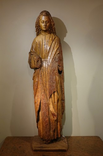 Saint Jean du Calvaire, 2e moitié du 15e siècle - Sculpture Style Moyen Âge