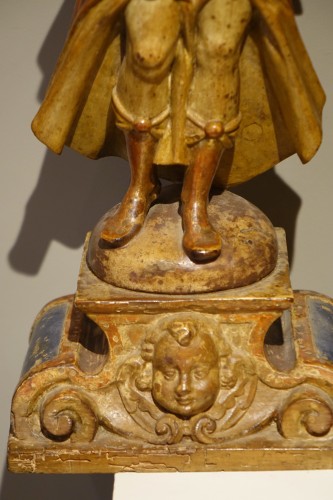 Quatre anges céroféraires, Provence ou Italie 17e siècle - Louis XIV